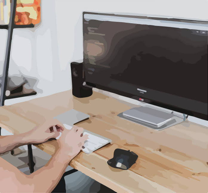 Développeur web sur Bordeaux - Photo de StockSnap (Pixabay) modifiée par Kévin Perez